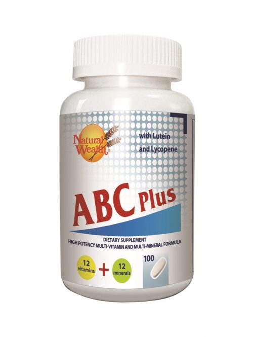 ABC Plus vitamini i minerali Natural Wealth 100 tableta