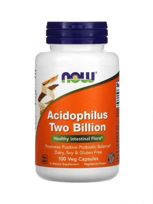 Acidophilus Two Billion probiotik Now Foods 100 kapsula