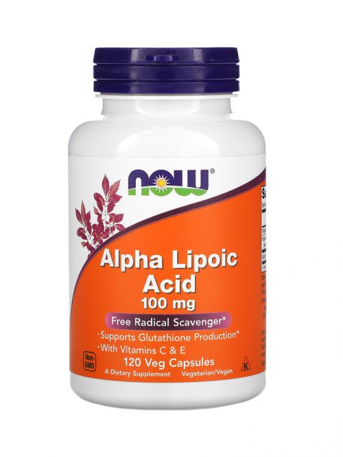 Alpha Lipoic Acid 100 mg Now Foods 120 kapsula