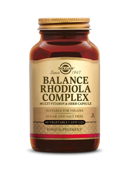 Balance Rhodiola Complex Solgar 60 kapsula bočica