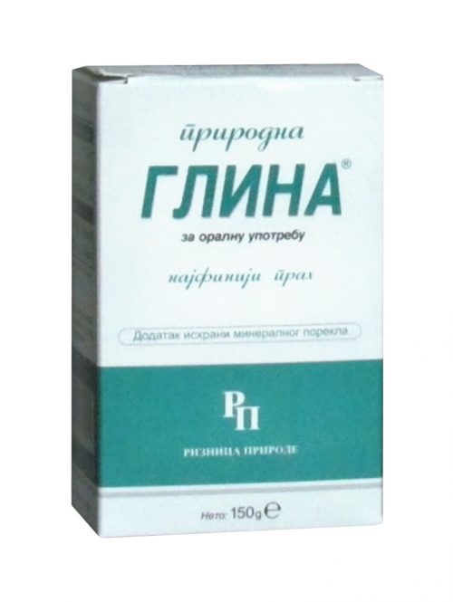 Bela glina za oralnu upotrebu Riznica Prirode 150 g