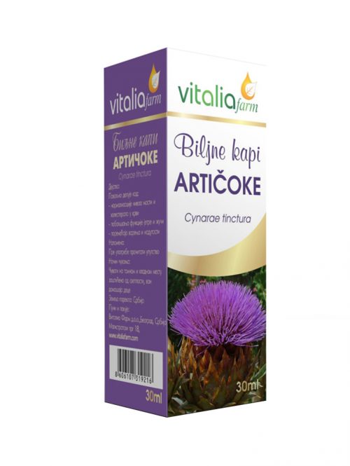 Biljne kapi artičoke Vitalia Farm 30 ml