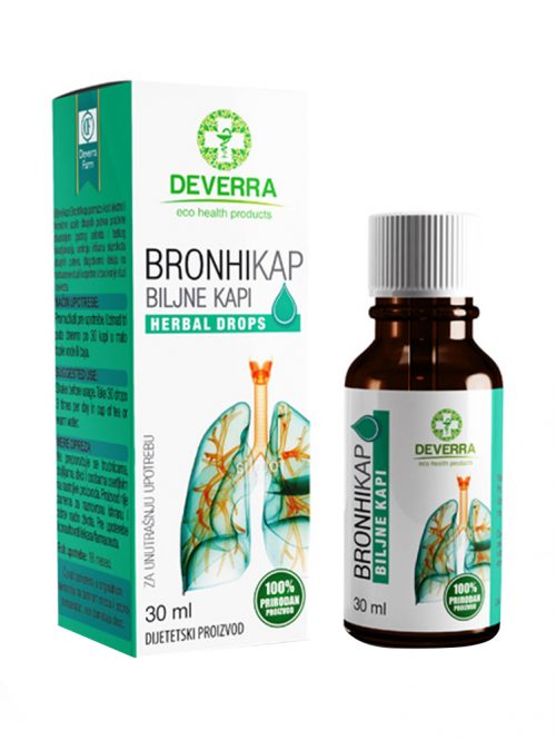 Biljne kapi bronhikap Deverra Farm 30 ml