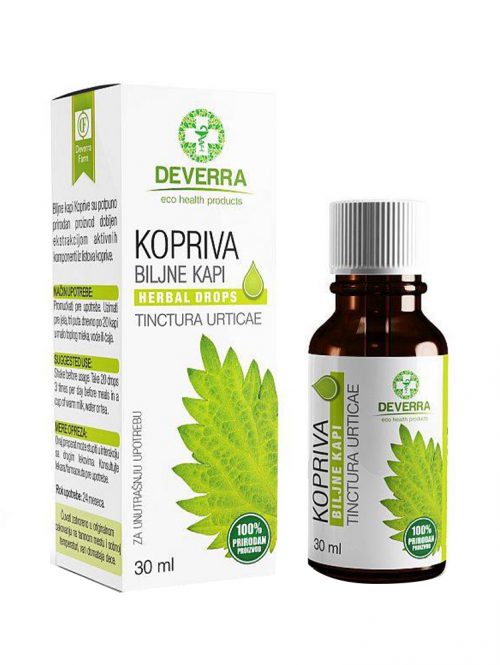 Biljne kapi koprive Deverra Farm 30 ml