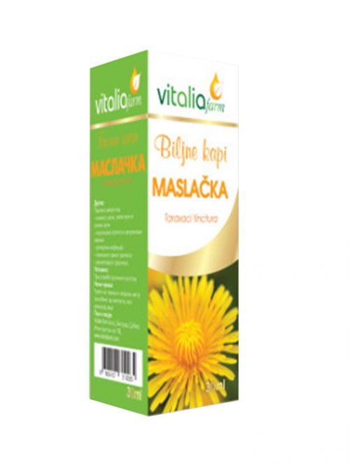 Biljne kapi maslačka Vitalia Farm 30 ml