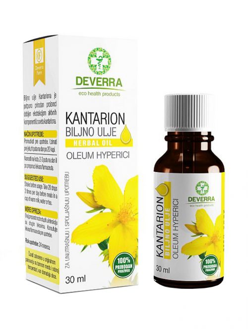 Biljno ulje kantariona (Oleum Hyperici) Deverra Farm 30 ml
