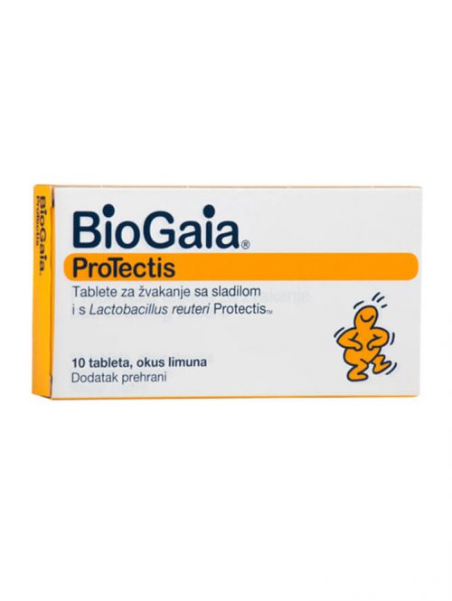 Biogaia probiotske tablete za žvakanje Biogaia 10 tableta