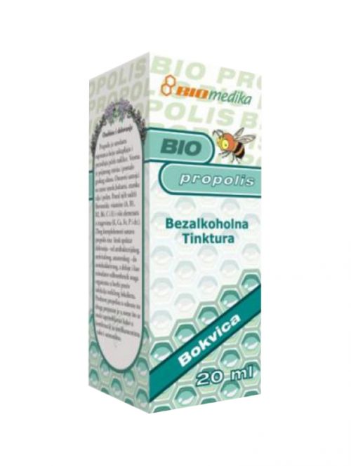 Biopropolis bezalkoholna tinktura sa bokvicom Biomedika 20 ml