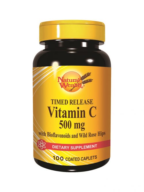 C-500 Vitamin C 500 mg sa vremenskim otpuštanjem Natural Wealth 100 tableta
