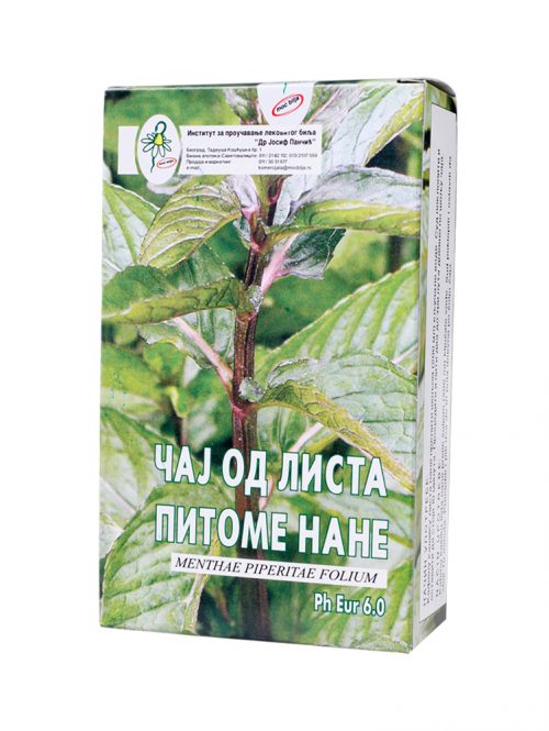 Čaj 107 od lista pitome nane Institut Dr Josif Pančić 50 g