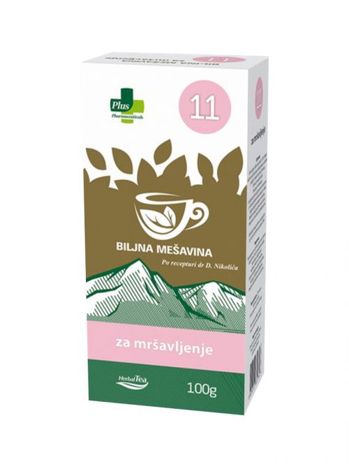 Čaj 11 za mršavljenje Plus Pharmaceuticals 100 g