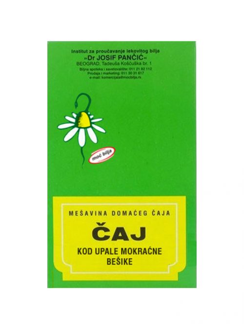 Čaj 18 kod upale mokraćne bešike Institut Dr Josif Pančić 100 g