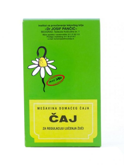 Čaj 3 za regulaciju lučenja žuči Institut Dr Josif Pančić 100 g