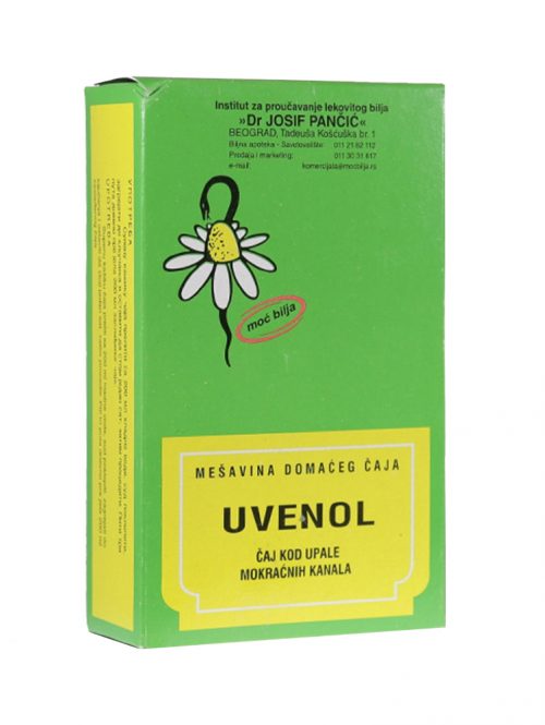 Čaj 46 Uvenol kod upale mokraćnih kanala Institut Dr Josif Pančić 100 g