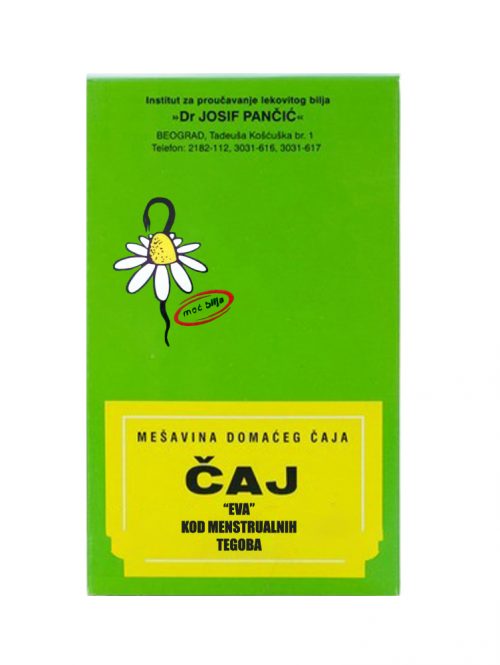 Čaj 62 EVA kod menstrualnih tegoba Institut Dr Josif Pančić 100 g