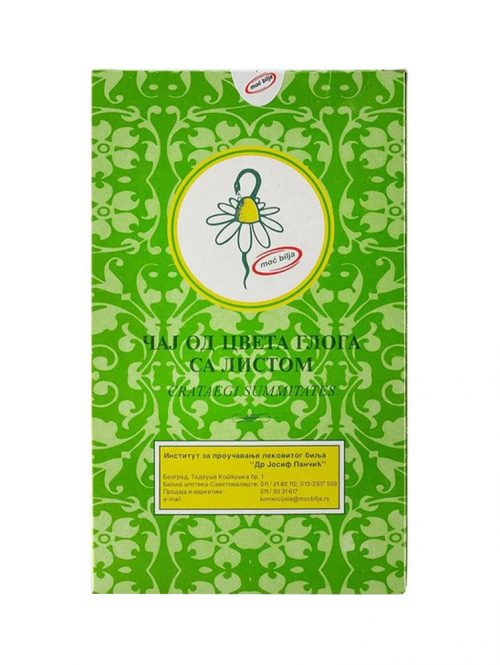 Čaj od cveta Gloga sa listom Institut Dr Josif Pančić 80 g