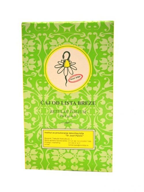 Čaj od lista breze Institut Dr Josif Pančić 80 g