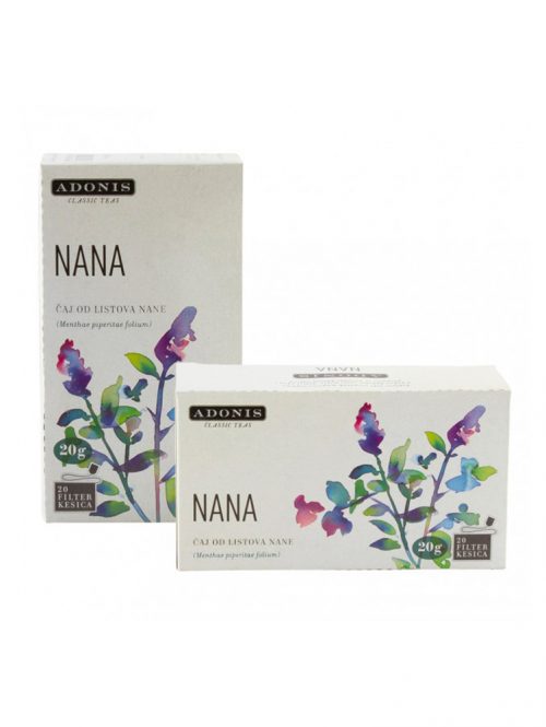 Čaj od listova nane Adonis 20 filter vrećica