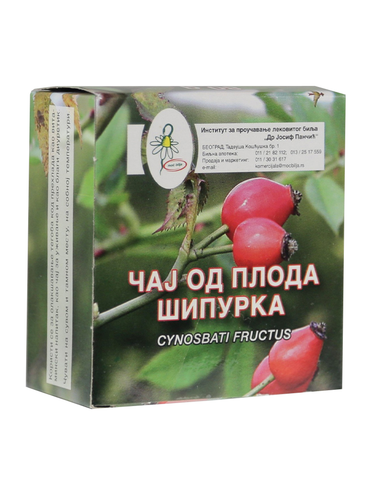 caj-od-ploda-sipurka-institut-dr-josif-pancic-80-g Čaj od ploda šipurka Institut Dr Josif Pančić 80 g