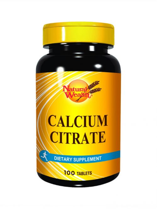 Calcium Citrate 200 mg Natural Wealth 100 tableta