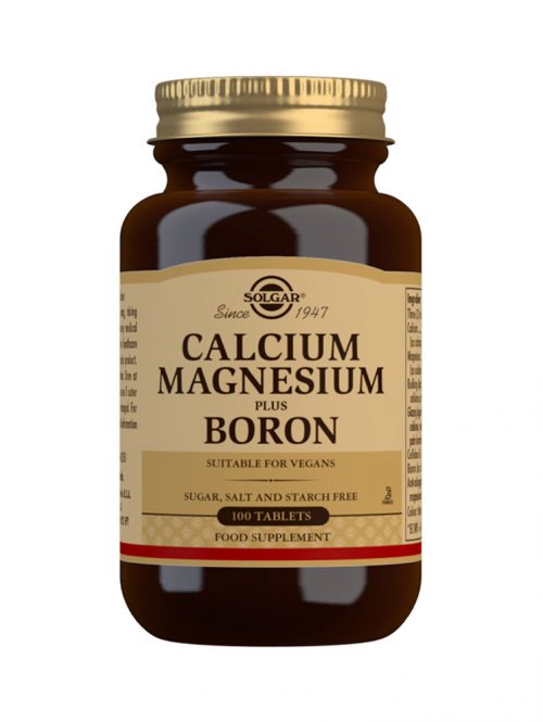 Calcium Magnesium + Boron Solgar 100 tableta