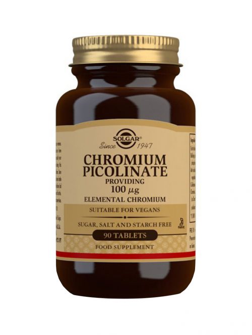 Solgar Hrom Pikolinat 100 mcg 90 tableta