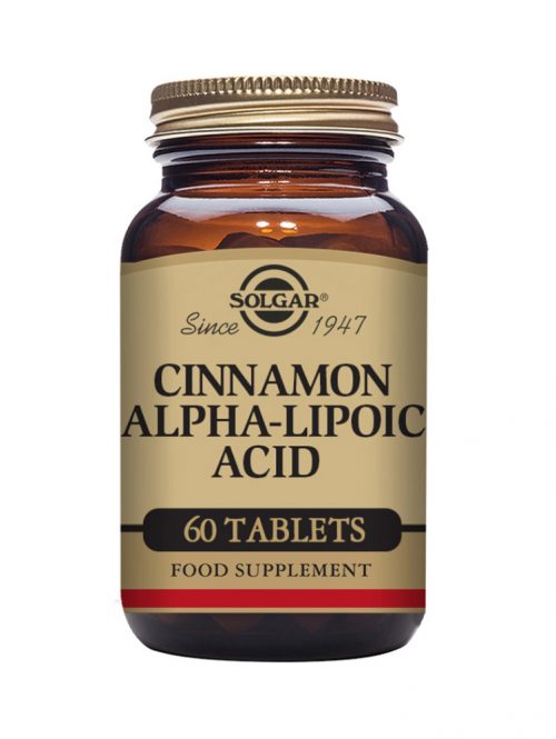 Cinnamon Alpha-Lipoic Acid Solgar 60 tableta