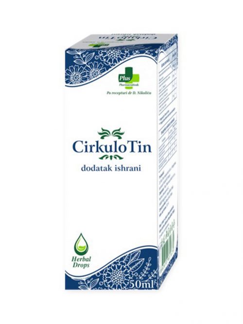 CirkuloTin biljne kapi Plus Pharmaceuticals 50 ml