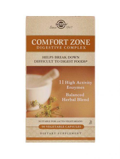 Comfort Zone digestive complex Solgar 90 kapsula pakovanje