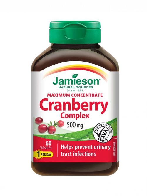Cranberry Complex sa brusnicom 500 mg Jamieson 60 kapsula