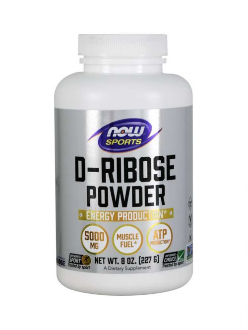 D-Ribose Powder 5000 mg Now Foods 227 g