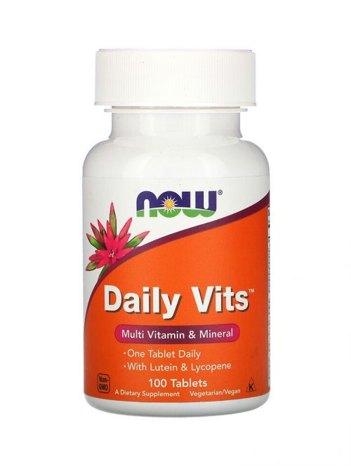 Daily Vit Multi Vitamin & Mineral Now Foods 100 tableta