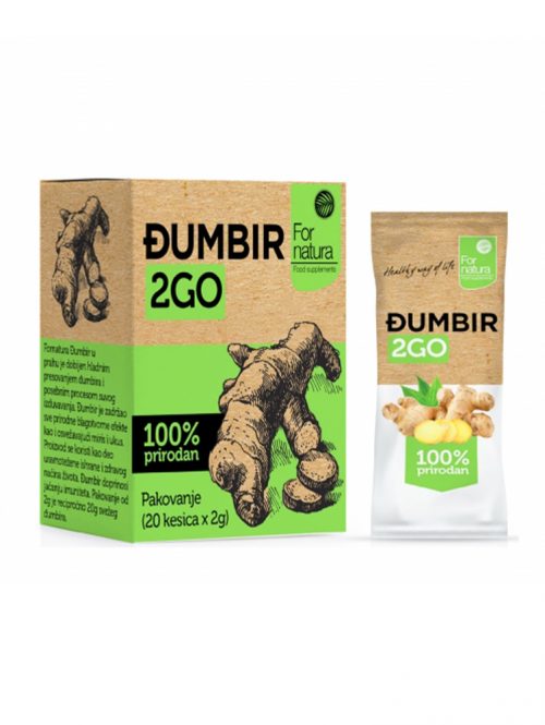 Đumbir 2Go 100% prirodan Fornatura 20 kesica