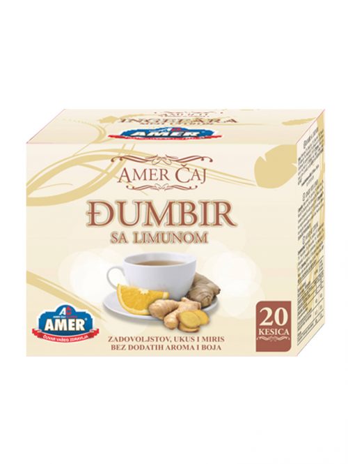 Đumbir sa limunom čaj Amer Čaj 20 kesica