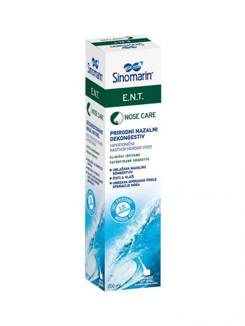 E.N.T sprej za nos Sinomarin 200 ml pakovanje