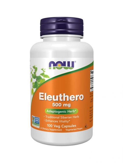 Eleuthero 500 mg Now Foods 100 veg kapsula
