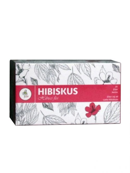 Filter čaj cvet hibiskusa Institut Dr Josif Pančić 20 filter kesica