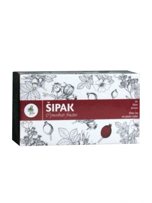 Filter čaj ploda šipurak Institut Dr Josif Pančić 20 filter kesica