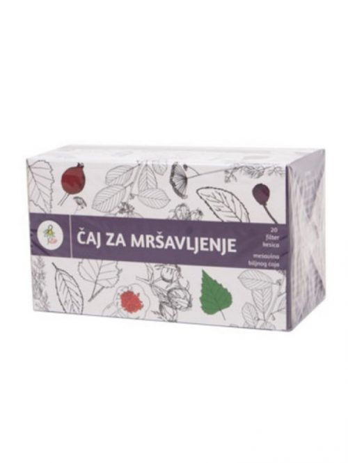 Filter čaj za mršavljenje Institut Dr Josif Pančić 20 filter kesice