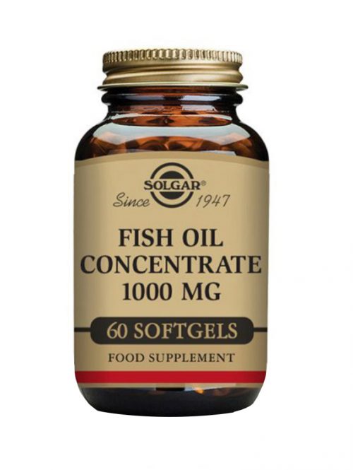 Fish Oil Concentrate 1000 mg Omega 3 Solgar 60 kapsula