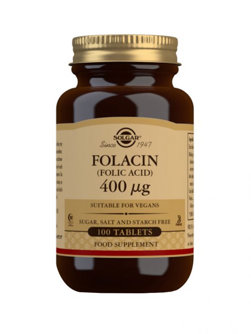 Folacin 400 mcg Solgar 100 tableta