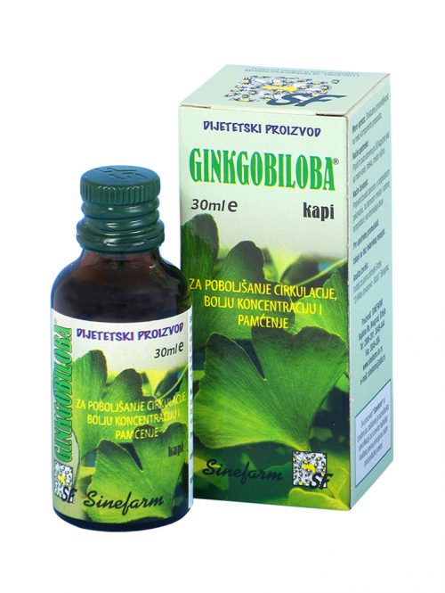 Ginkgo biloba kapi Sinefarm 30 ml