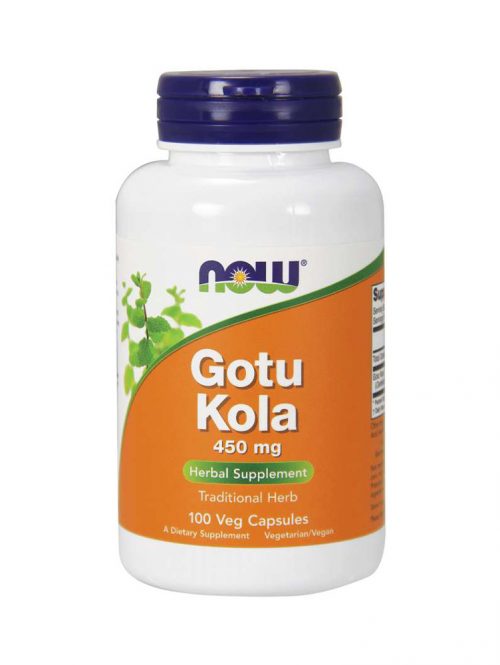 Gotu Kola 450 mg Now Foods 100 veg kapsula