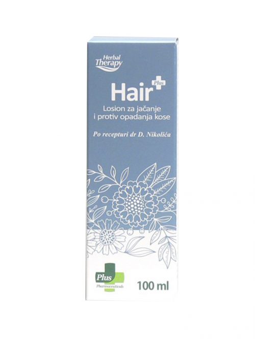 Hair plus losion za jačanje i protiv opadanja kose Plus Pharmaceuticals 100 ml
