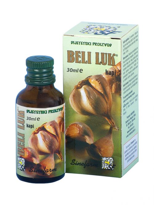 Kapi od belog luka Sinefarm 30 ml