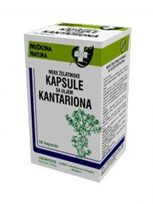 Kapsule sa uljem kantariona Medizina Natura 50 kapsula