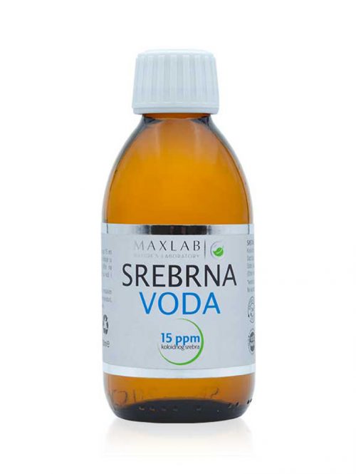 Koloidna srebrna voda 15 ppm Maxlab 200 ml