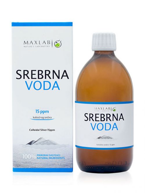 Koloidna srebrna voda 15 ppm Maxlab 200 ml