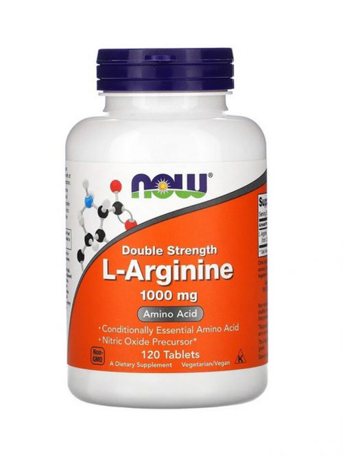 L-Arginine Double Strength 1000 mg Now Foods 120 tableta