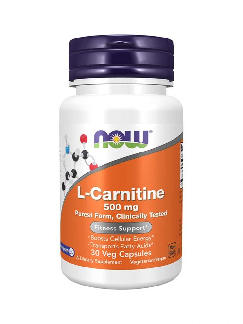 L-Carnitine 500 mg Now Foods 30 veg kapsula
